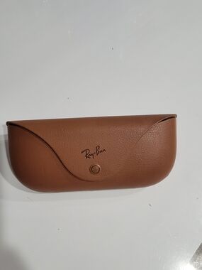 Ray-Ban Meta Smart Glasses Charging Case Tan Leather 1st Gen Replacement